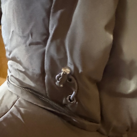 Steve Madden size XS New NWT Women's Tan Quilted Hooded Coat Parka jacket - Picture 8 of 10